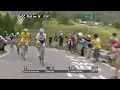 Lance Armstrong Surge on the Col du Petit Saint-Bernard - 2009 TDF