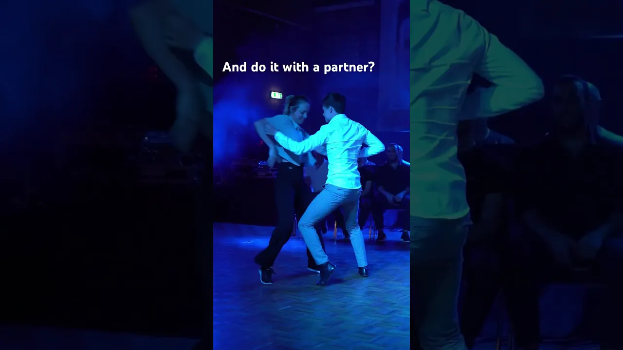 You busted out MJ moves without knowing the song 😳 Leo Lorenzo & Aymeline #westcoastswing #dance