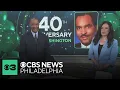 Ukee Washington thanks everyone for congratulating him on 40 years at CBS Philadelphia