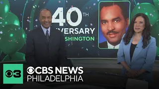 Ukee Washington thanks everyone for congratulating him on 40 years at CBS Philadelphia