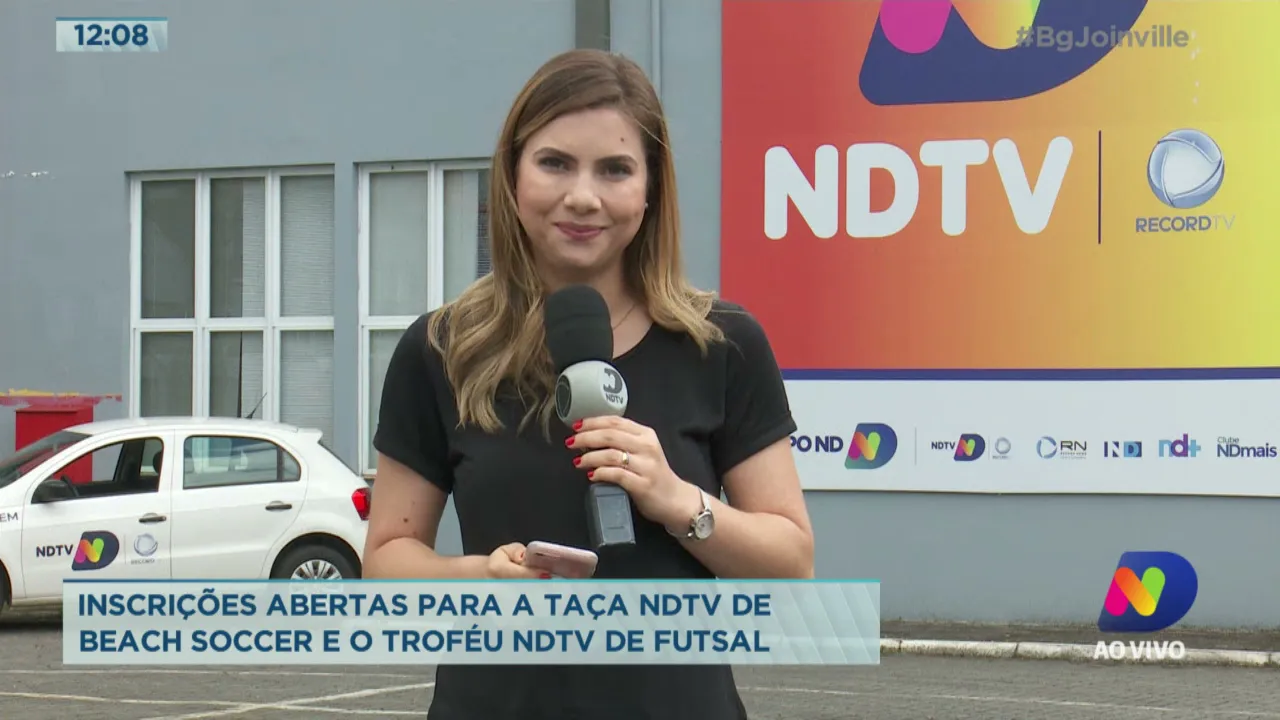 Inscrições abertas para taça NDTV de Beach Soccer e o troféu NDTV de Futsal