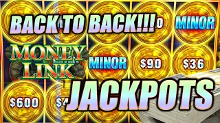 Money Link Madness JACKPOT Winning Streak Nonstop Bonus Handpays