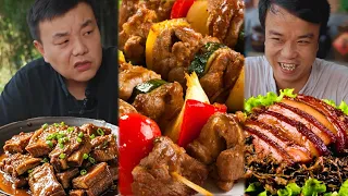 今天又都是鸭老板爱吃的#农村美食#吃播#辣椒酱#tiktok#美食盲盒#spicy