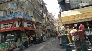  شوارع الورديان الإسكندرية جولة فى شارع الأهوازى متفرع من شارع القفال والشوارع المحيطة به دندنها