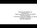 Sanchez -Missing you (lyrices)
