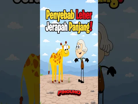 Mengapa Leher Jerapah Bisa Sepanjang Itu? 🦒 #faktaunik #shorts