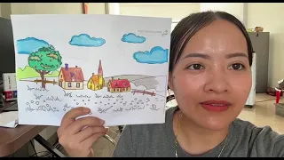Instructions for coloring super beautiful pictures with teacher Mina episode 90