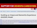 Medicare program gives dementia caregivers free support