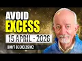 April 15 16 under pressure Will we be able to deal with the energies in presence Good question