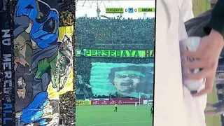 KEREN | Koreo dan Aksi BONEK sa'at laga PERSEBAYA VS AREMA FC