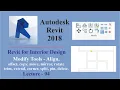 Lecture 04 Revit Modify tools Scale Copy Move Mirror Corner Rotate Pin Unpin delete etc