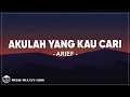 Download Lagu Arief - Akulah Yang Kau Cari ( Lirik )