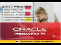 Introduction of Oracle Primavera P6 Secret of Primavera P6