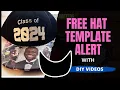Free Hat Template Alert - Extended