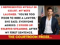 Lagu In Divorce Court, My Wife Laughed When I Represented Myself. But Her Smile Didn’t Last Long...