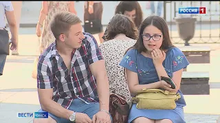 В Омск снова приходит жара