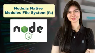 NodeJS Tutorial Series 03 Node js Native Modules File System fs