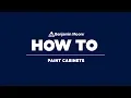How to Paint Cabinets Benjamin Moore Advance Paint