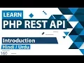 PHP REST API Introduction Tutorial in Hindi Urdu