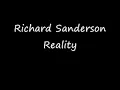 Richard Sanderson - Reality (original, with lyrics)