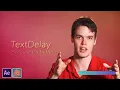How To Create Better Text Animation In After Effects with TextDelay - AE Plugin
