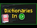 Introduction to Dictionaries - C
