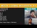 Mock Coding Interview of Grab SDE Microsoft Coding Interview Preparation 846 Hand of Straights