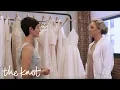 The Knot Dream Wedding 2017 Elena and Amanda Find Their Dream Dresses The Knot
