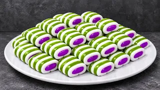 AWAS KECANDUAN DENGAN RASANYA‼️ RESEP KUE NAGASARI KEKINIAN DARI UBI UNGU DAN TEPUNG BERAS