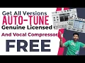 All Previous AutoTune versions Free Copy Of Auto-Tune Vocal Compressor