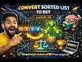 Convert sorted list to bst leetcode