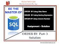 SQL-Order By - Part
