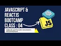JavaScript Bootcamp 2025 Class No 04