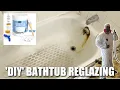 DIY BATHTUB REGLAZING for BEGINNERS and PROFESSIONALS with DWIL TUB and TILE REFINISHING KIT