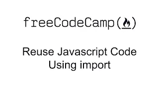 ES6 - Reuse Javascript Code Using import