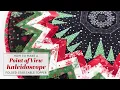 How to Make the Kaleidoscope Point of View Folded Star Table Topper a Shabby Fabrics Tutorial