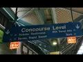 Walking on Tracks 9-10 at Ogilvie Transportation Center Chicago Downstairs Concourse Level- 21