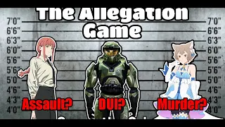 The Allegation Game Match Crime to Person