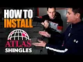 Roofing How To Install Asphalt Shingles Atlas Edition