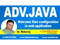 Welcome files configuration In Web Application Advanced Java Tutorial Mr Nataraj
