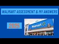 2025I Passed Walmart Assessment Test Omni Merchant Furniture My Answers