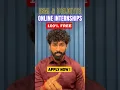 Lagu Free Virtual Internships 2025 | IBM | Deloitte | 100% FREE #shorts  #internship #college #students