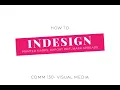 Export a PDF Printer Marks Saving as Spreads in InDesign