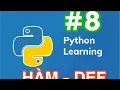 Python cho nguoi moi bat dau Cach su dung ham def