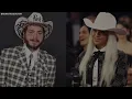 Beyoncé - LEVII'S JEANS ft. Post Malone // Lyrics + Español