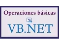 Operaciones basicas con Visual Basic