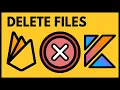 Deleting Files - Firebase Cloud Storage