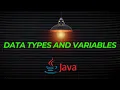 Data Types and Variables In Java Java Tutorial For Beginners -