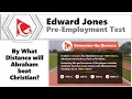 How to Pass EDWARD JONES PRE-EMPLOYMENT TEST - Questions and Answers with Solutions