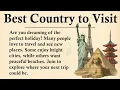 Download Lagu What is the best country to visit? || 🗺️✈️Learn English Through Story Level 3 || Graded Reader 🎧